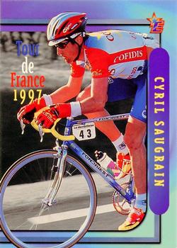 1997 Eurostar Tour de France #39 Cyril Saugrain Front